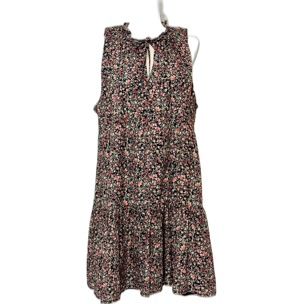 NWT BB Dakota by Steve Madden Size XL Sleeveless Tiered Ditzy Floral Dress Boho